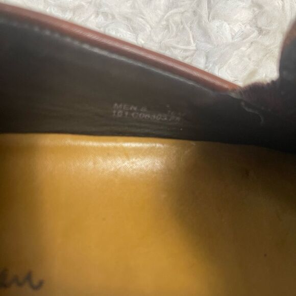 Cole Haan NikeAir Mens Brown Leather Slip On Casual Business Loafer SZ10M - Picture 9 of 9